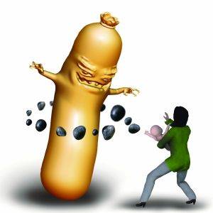 金鑼火腿腸吃出黑色石子 再陷質(zhì)量門(mén)